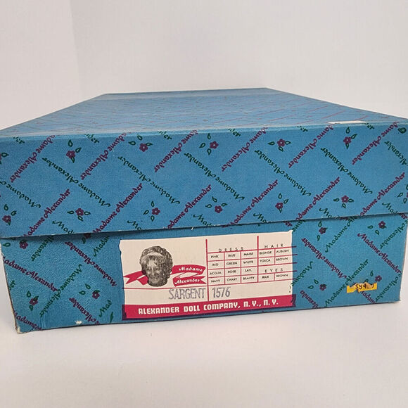 Vintage Madame Alexander “Sargent”#1576 Doll 13" Tall - NIB - Picture 6 of 7